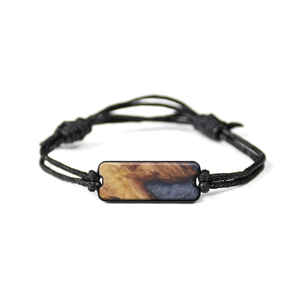 Classic Wood+Resin Bracelet - Susan (Pure Black, 450146)