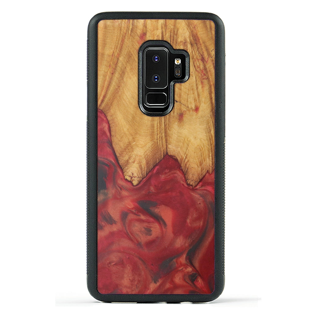 Galaxy S9 Plus Wood+Resin Phone Case - Serena (Purple, 450156)