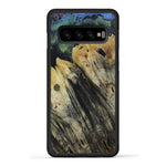 Galaxy S10 Wood+Resin Phone Case - Michelle (Dark Green, 450126)