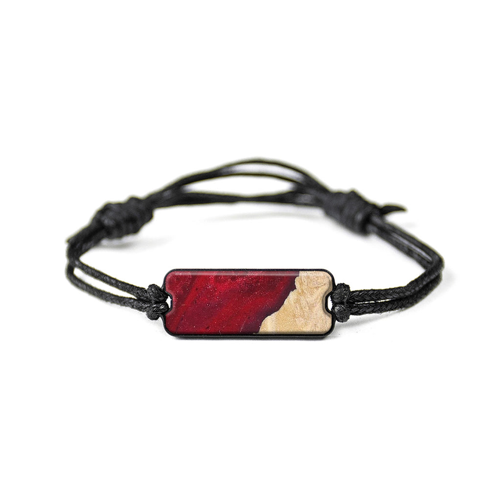 Classic Wood+Resin Bracelet - Kalle (Dark Red, 381071)