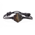 Hex ResinArt Bracelet - Alp (Dark Blue, 404096)