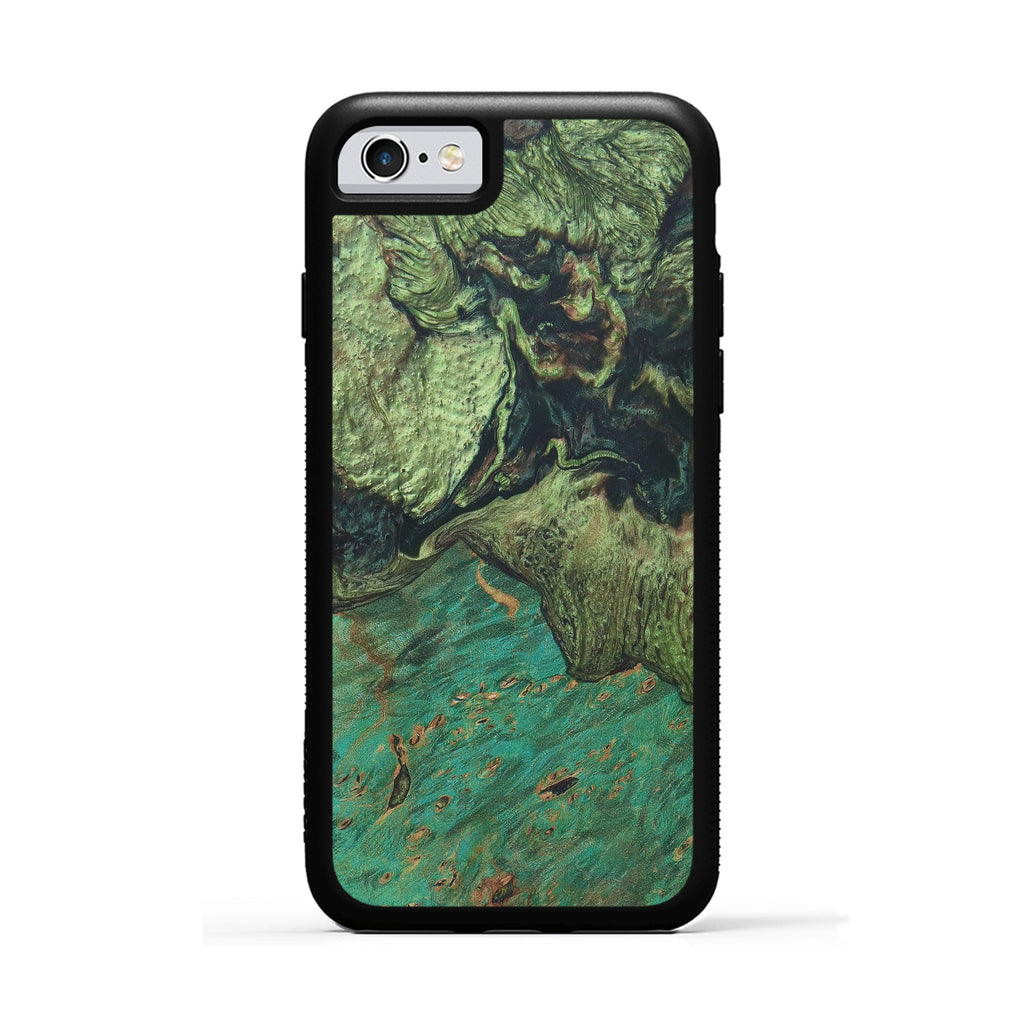 iPhone 6s Wood+Resin Case - Korrie (Dark Green, 330260)