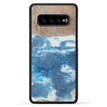 Galaxy S10 Plus Wood+Resin Phone Case - Klazien (Dark Green, 450132)