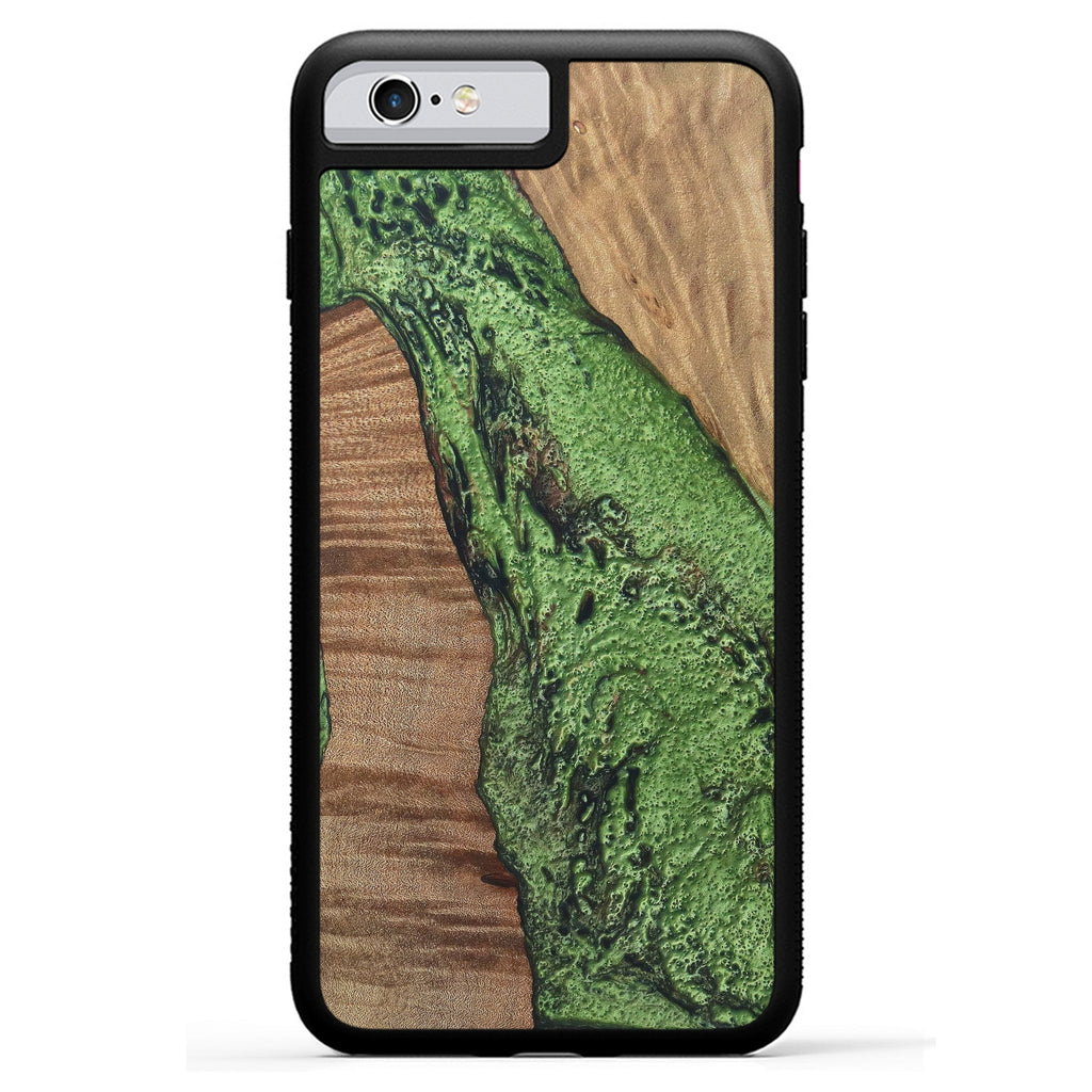 iPhone 6s Plus Wood+Resin Case - Jabir (Dark Green, 330256)