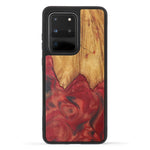 Galaxy S20 Ultra Wood+Resin Phone Case - Serena (Purple, 450156)