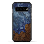 Galaxy S10 Wood+Resin Phone Case - Rozalia (Dark Green, 450098)